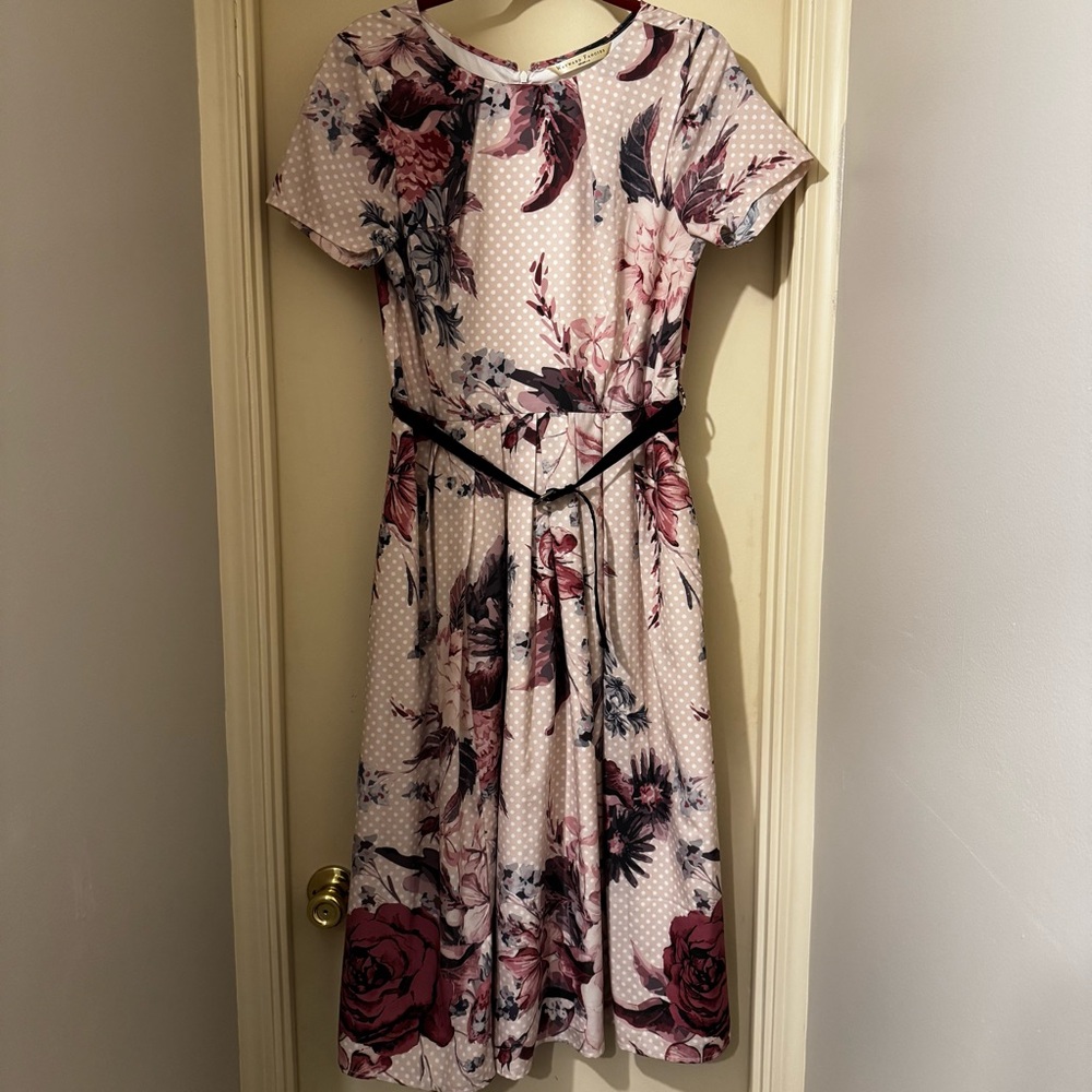 Wayward Fancies Floral Midi Dress US12